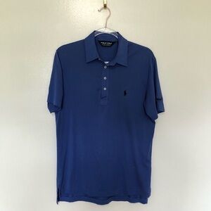 Polo Golf Ralph Lauren Polo Shirt Blue Pima Cotton Small